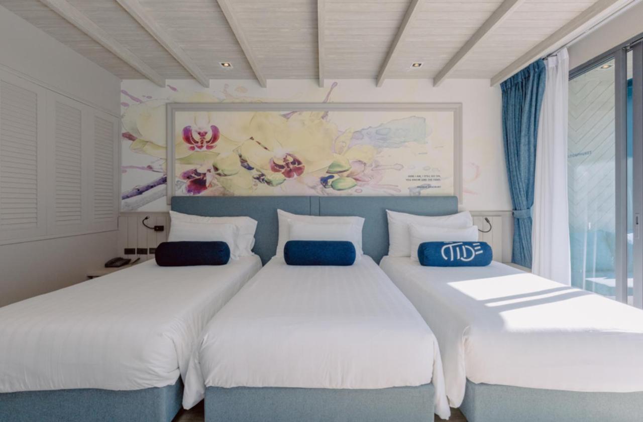 Hotel Tide Phuket Beachfront Exterior photo Deluxe Family Room